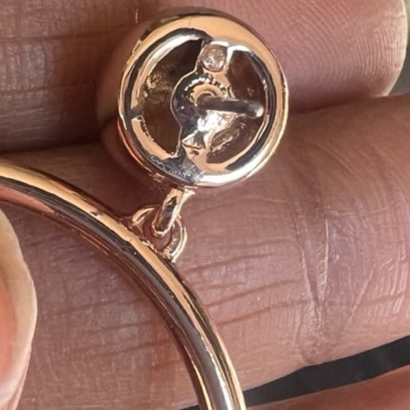 KATE SPADE BAUBLE HOOP DROP EARRINGS authentic - Picture 7 of 12